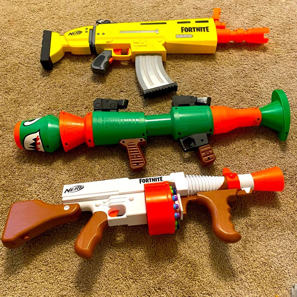 Fortnite nerf guns